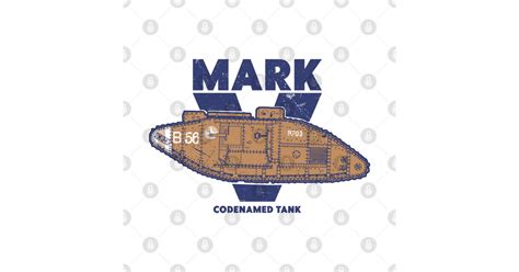 MARK V LANDSHIP - WW1 Tank - Ww1 - T-Shirt | TeePublic