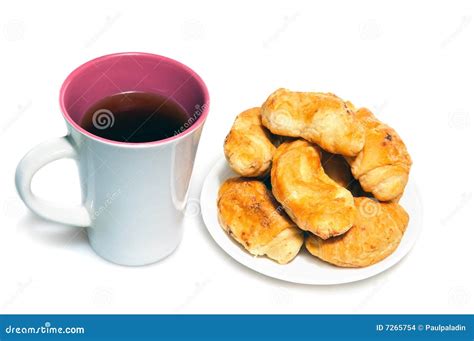 Continental Breakfast Stock Photo Image Of Saucer Bake 7265754