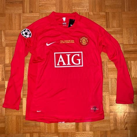 Nike Shirts Manchester United Ucl Final Cristiano Ronaldo Long