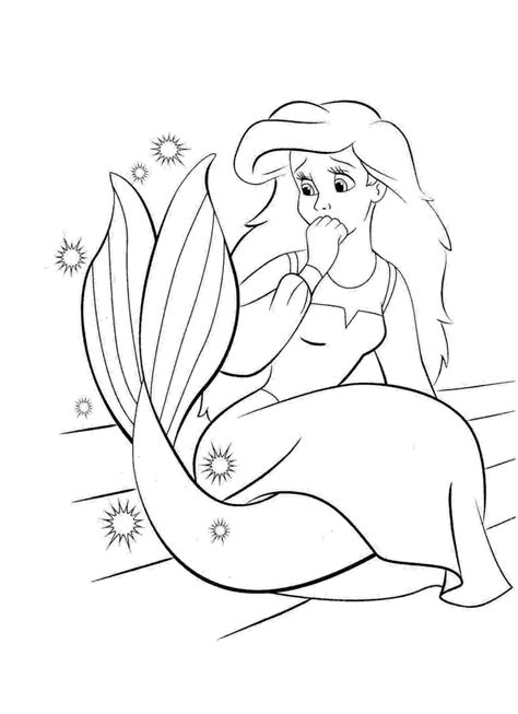 Prinzessin Arielle Ausmalbilder Disney Princess Coloring Pages