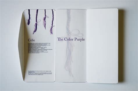 The color purple on Behance