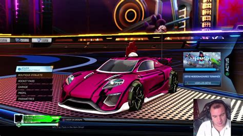 LIVE LIVE ROCKET LEAGUE CLASSE DUO ON PASSE PLATINE PS4 FACECAM FR