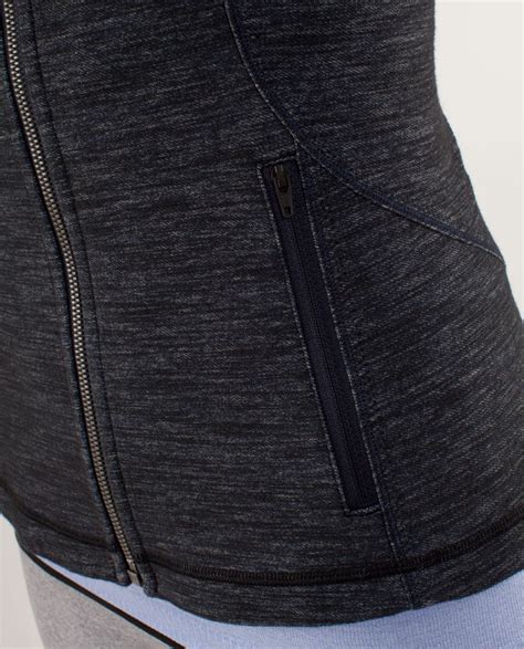 Lululemon Forme Jacket Reversible Slub Denim Inkwell Inkwell Lulu