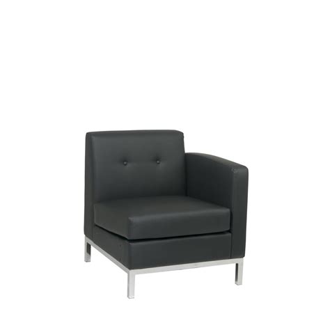 Wall Street Arm Chair Raf By Work Smart Ave Six Office Star Madison