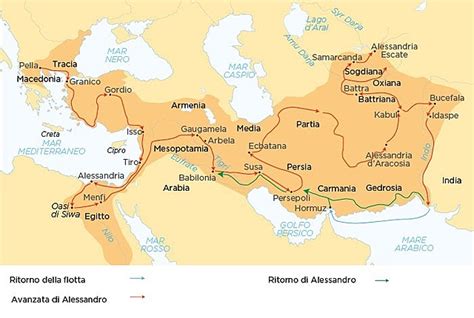 Il Viaggio Di Alessandro Magno Timeline Timetoast Timelines
