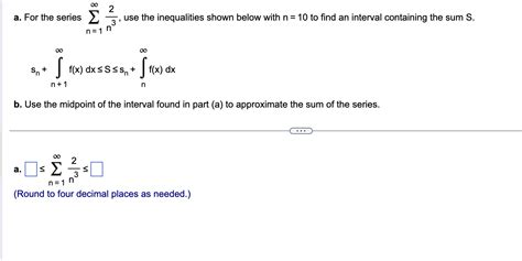 Solved How Many Terms Of The Convergent Series ∑n1∞n156