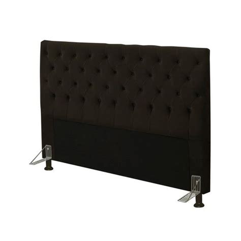 Cabeceira Cama Box Casal Queen 160cm Cristal Veludo Chocolate JS