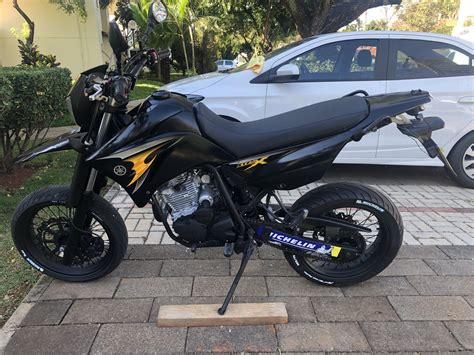 Yamaha XTZ 250X Supermoto Supermotard Motos De Rua Garagem De Moto