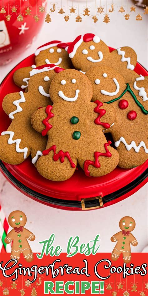 Gingerbread Cookies Recipe Pinkwhen