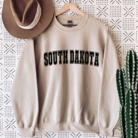 South Dakota Sweatshirt State Sweatshirt South Dakota Etsy