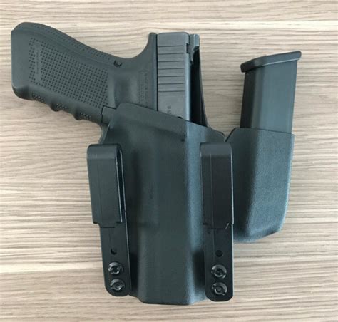 Glock 17 & Mag Pouch IWB Kydex Holster - Kydex Holsters - Daniel's Holsters South Africa - Deep ...