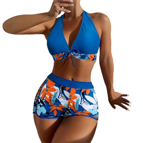 Zhaghmin Skirt Cover Up Womens High Waisted Bikini Sets High Cut
