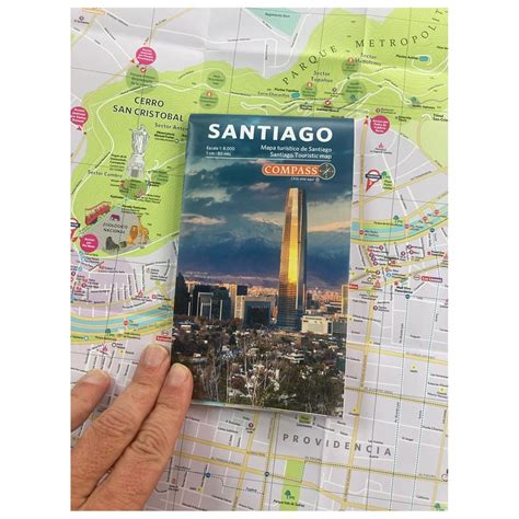 Compass Mapa Turístico De Santiago