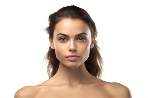 Beautiful Model Face Front