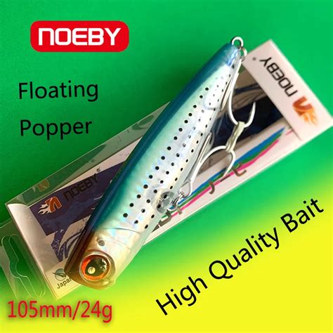 Noeby Fishing Lure Mm G Floating Popper Saltwater Topwater