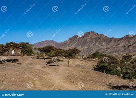 Paisaje En Las Monta As De Lalibela Etiop A Imagen De Archivo Imagen