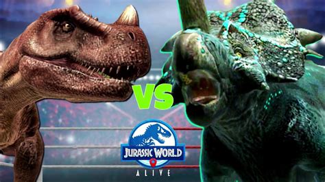 STYRACOSAURUS LUX Vs CERATOSAURUS 5 Rounds Who Will Win Jurassic