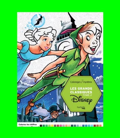 Les Grands Classiques Disney Coloriages Mysteres Coloring Book By