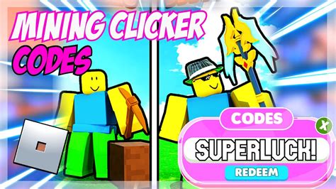 2022 New ⛏️ Roblox Mining Clicker Simulator Codes ⛏️ All Upd Codes Youtube