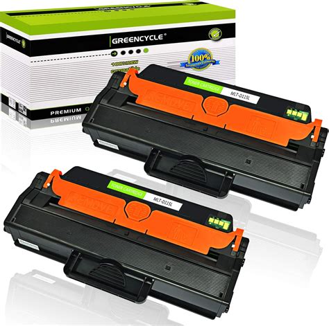 Amazon Greencycle 2 Pack MLT D115L D115L Black High Yield Toner