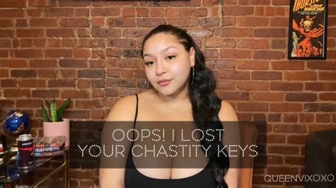 Queenvixoxo Oops I Lost Your Chastity Keys Manyvids