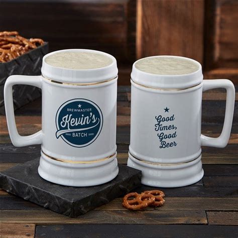 Personalized Beer Stein - Brewing Co.