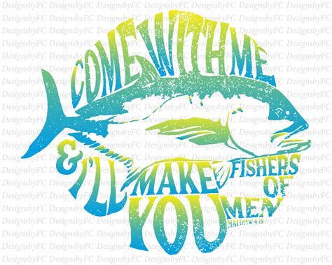 Fishers Of Men SVG Christian SVG Jesus Svg Cricut And Silhouette