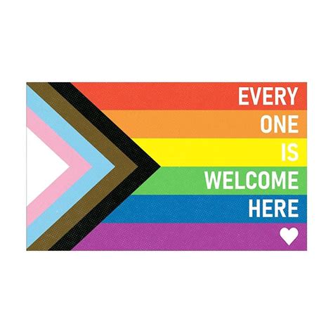 Everyone Is Welcome Here Magnet Equality Equal Sticker 2024 Z8i1