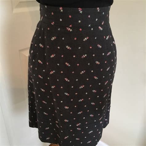 Anthropologie Skirts Anthropologie Odille Charcoal Pencil Skirt