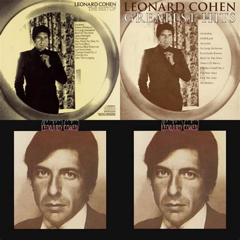 Leonard Cohen Greatest Hits