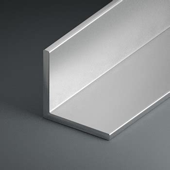 Aluminum :: 6063 Aluminum Angle - Sharp Corner