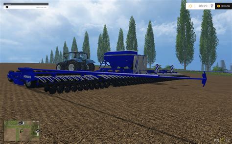 Horsch Pronto 18 m v 1 7 mėlyna FS15 mods FS15 LT