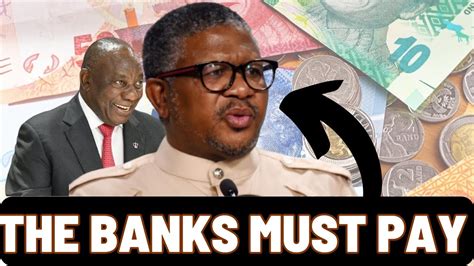 SG Fikile Mbalula EXPOSES ANC Over RAND MANIPULATION WE CAN T