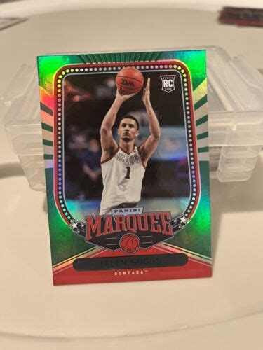 Jalen Suggs Chronicles Draft Picks Marquee Green Sp Rookie Rc