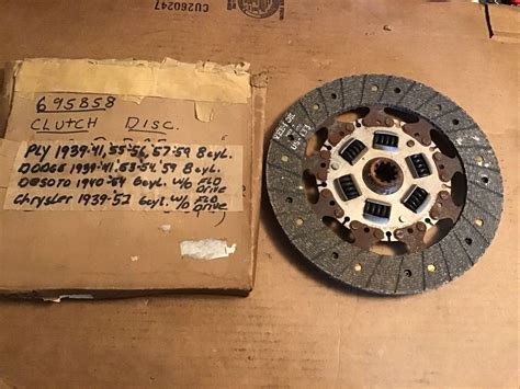 Plymouth Dodge Chrysler More Clutch Disc Nos Ebay