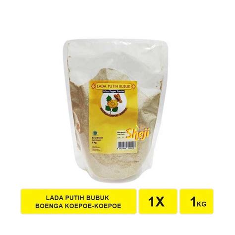 Boenga Koepoe Koepoe Lada Putih Bubuk Kg Indonesia Distribution Hub