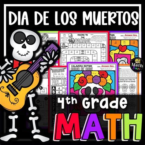 Dia De Los Muertos Math Activities