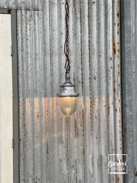 Bully Hanglamp Industrieel Stijl In Metaal En Glas Industri Le Hang