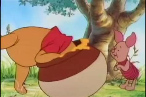 Image Winnie The Pooh Is Putting His Head In A Empty Honey Pot  Winniepedia Fandom