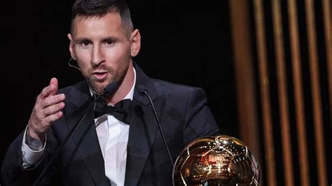 Leyenda Viviente Lionel Messi Ganó Su Octavo Balón De Oro Diario La