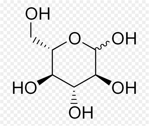 L Glucose Structure , Png Download - Glucose, Transparent Png - vhv