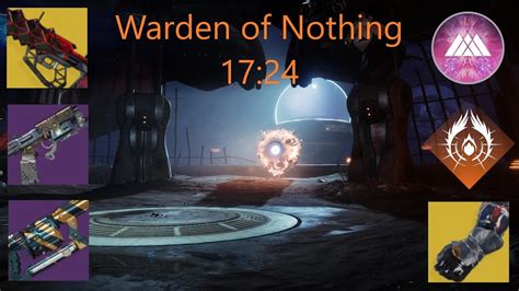 Destiny 2 Solo GM Warden Of Nothing 17 24 Plat Prismatic Warlock