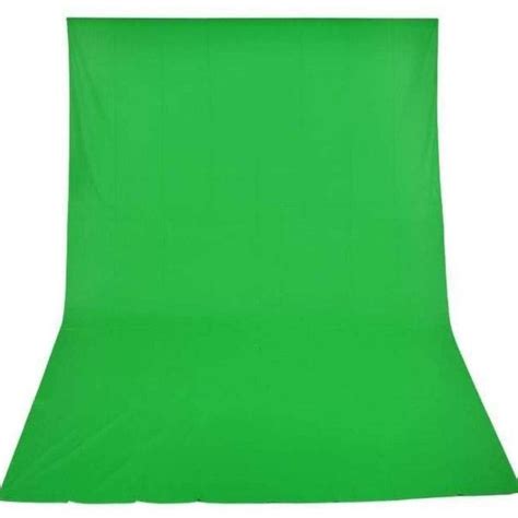 Tecido Chroma Key Fundo Infinito Verde Limao X Mts Black