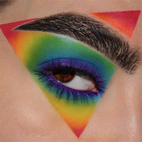 Pin By Leah On Festival In 2020 Rainbow Makeup Pride Makeup Artistry Makeup