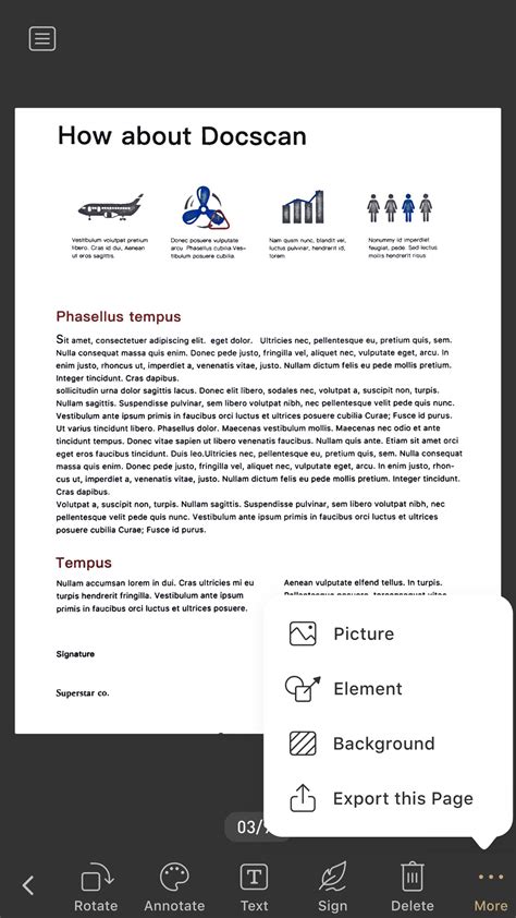 edit  document  scan