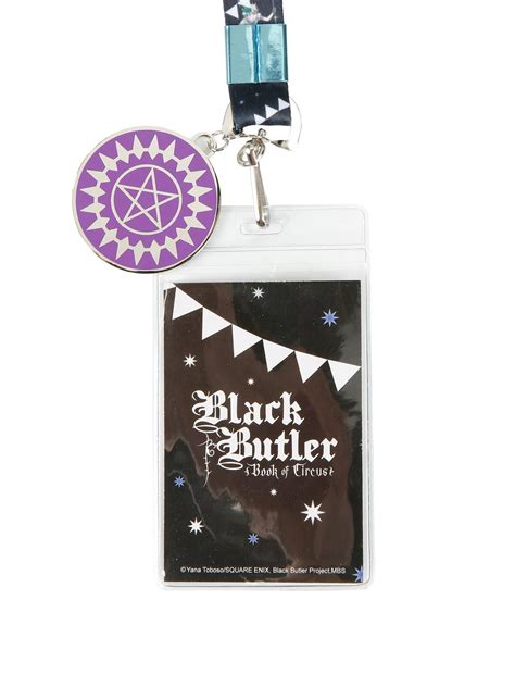 black butler party lanyard hot topic