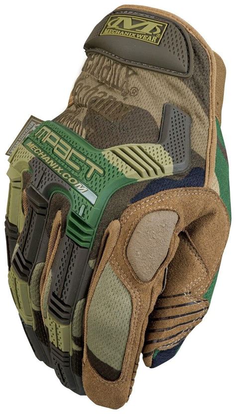 Mechanix M-Pact Tactical Gloves, Woodland, Sizes S, M , L, XL