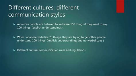 High And Low Context Culture Ppt Free Download