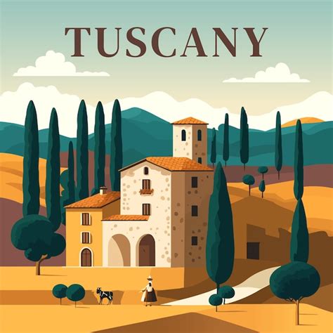 Tuscan Vibes Vectors & Illustrations for Free Download