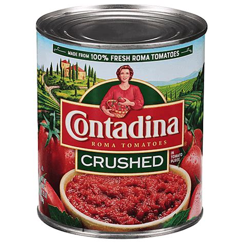 Contadina Roma Tomatoes Crushed 28 Oz Buehlers